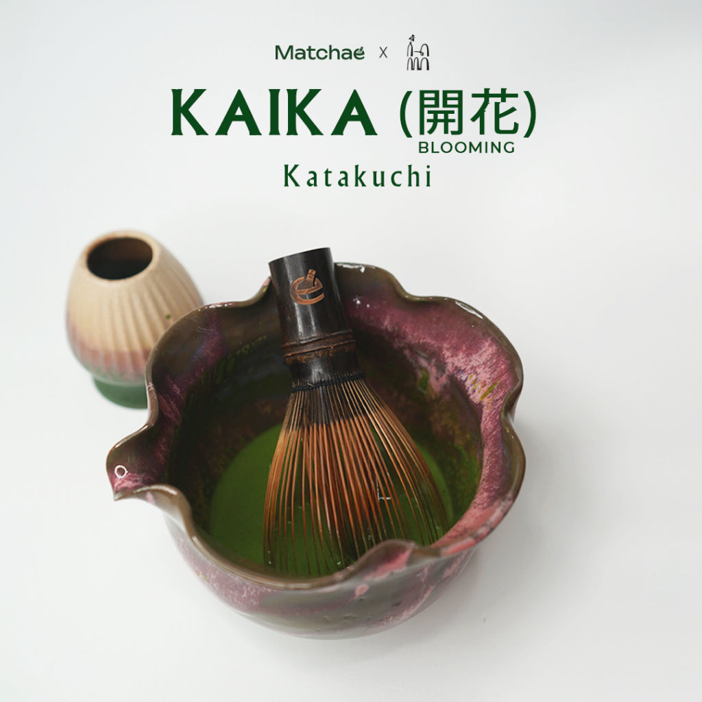 Kaika Matcha Set (Chawan and Karui) ft Nay.n.pott