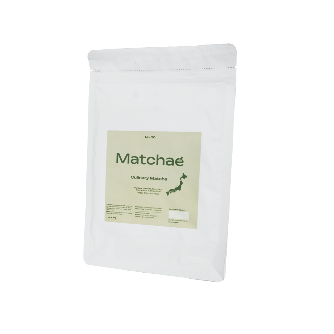 No.20 Matchae Japanese Shizuoka Pure Culinary Matcha Powder 200gr