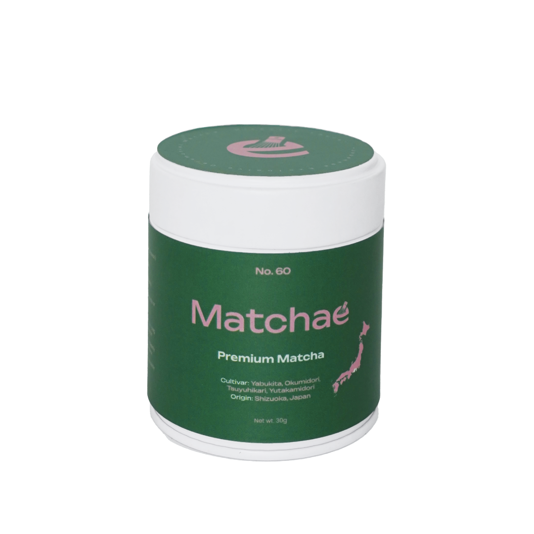 No.60 Matchae Japanese Shizuoka Pure Premium Matcha Powder 30gr