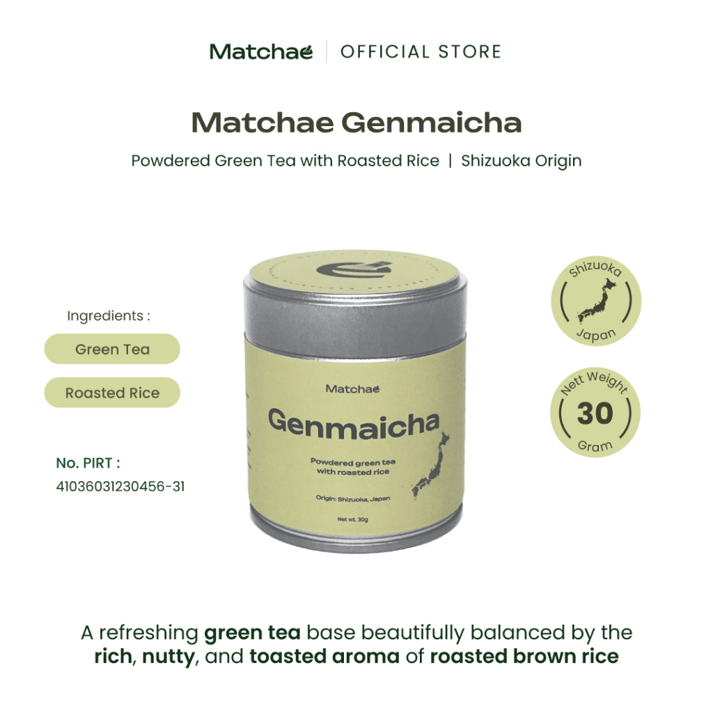 Genmaicha Matchae Japanese Shizuoka Pure Powder 30gr