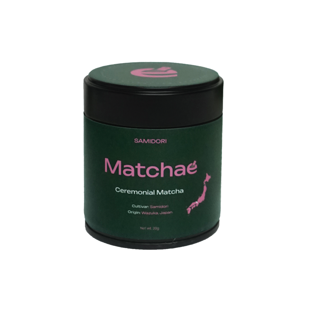 Samidori Matchae Japanese Wazuka Uji Limited Ceremonial Matcha Powder 20gr